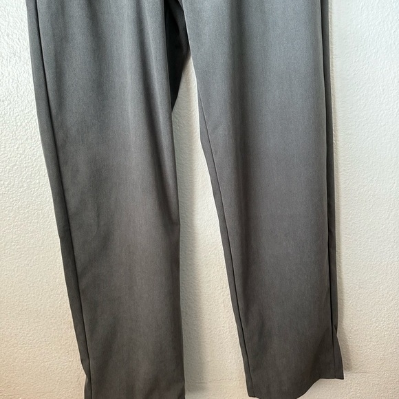 Gray Corduroy Wide Leg Pants With Pockets Size Large BNWOT - Picture 4 of 7